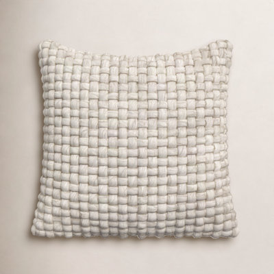 Belel Wool, Cotton Throw Pillow