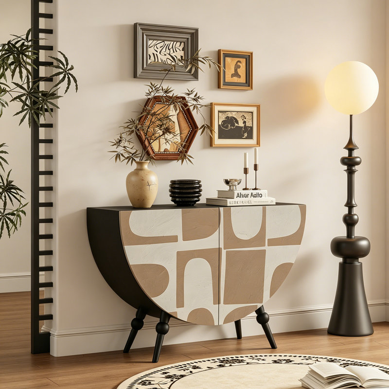 French Retro Minimalist Sideboard