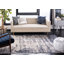 Tapis bleu marine / doré Gerberoy-1731241227