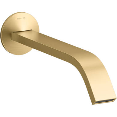 Single Handle Wall Mount Bathroom Faucet Trim in Champagne Bronze  T574LF-CZWL