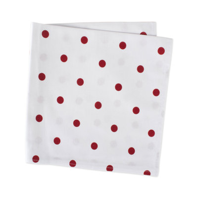 Marriott Cotton Blend Polka Dots Square Napkin