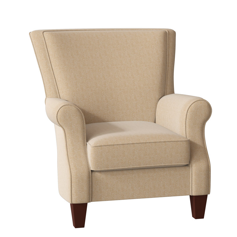 Geary Armchair, Tweetie 7 Tan Performance Velvet, Manhattan, No