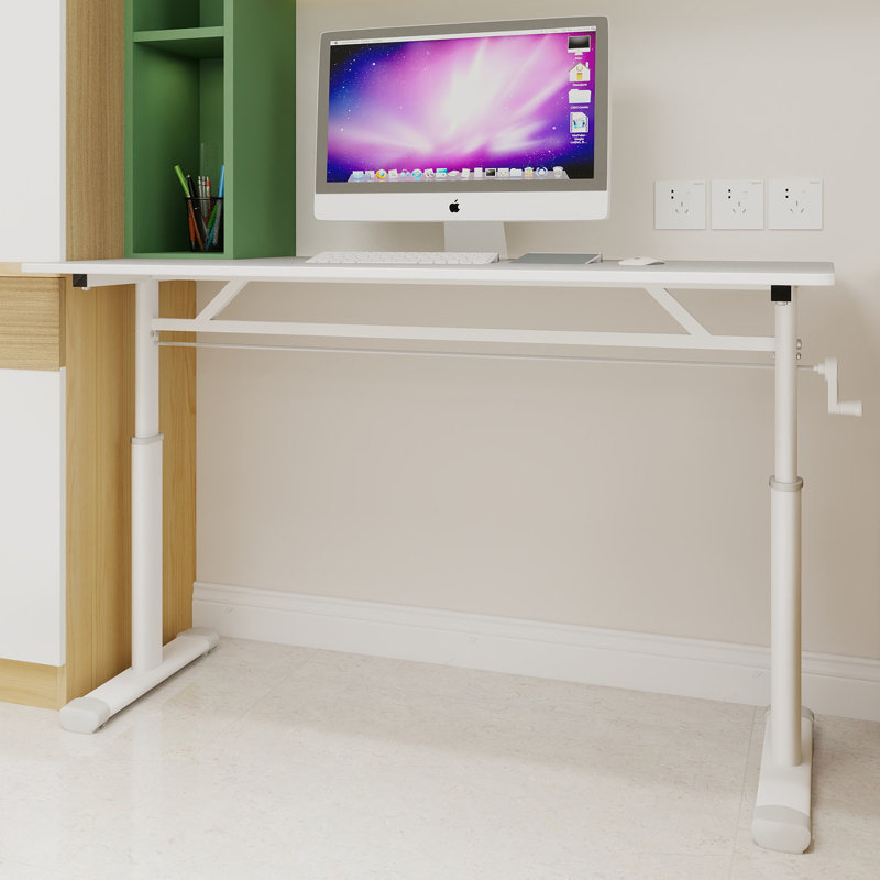 Bureau d'étude réglable pour enfants et adultes - Bureau multifonctionnel réglable en hauteur pour la maison / le bureau, conception compacte