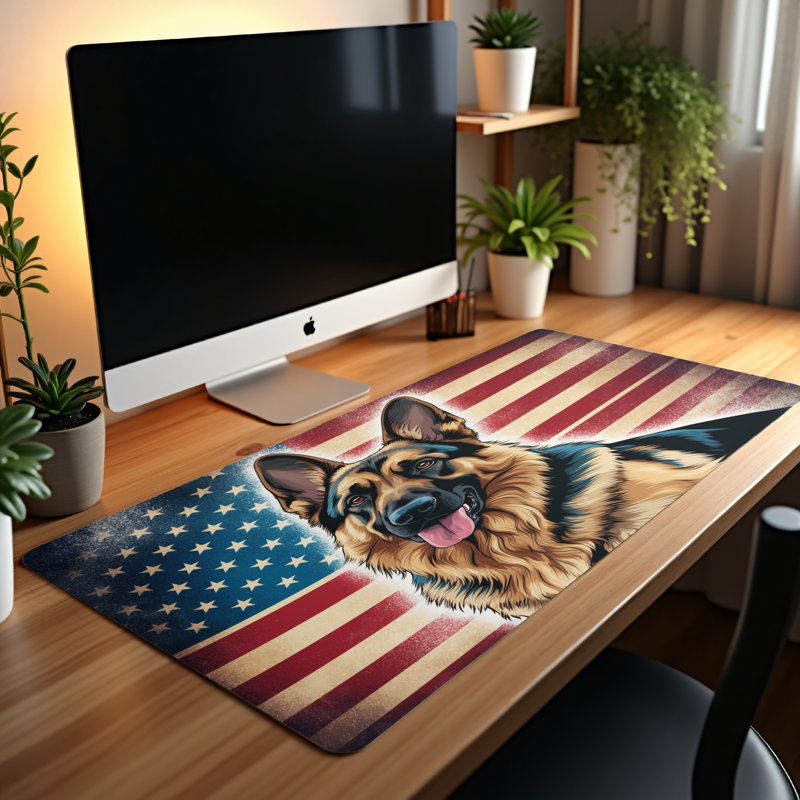 Polyester Desk Pad, 23.6x13.8