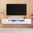 Modern Floating LED TV Stand Up to 80" TVs, High Gloss Wall-Mounted Media Console with Storage for Living Room-1480499120