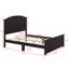 Lit plateforme avec tête et pied de lit Curl Design-1106202035
