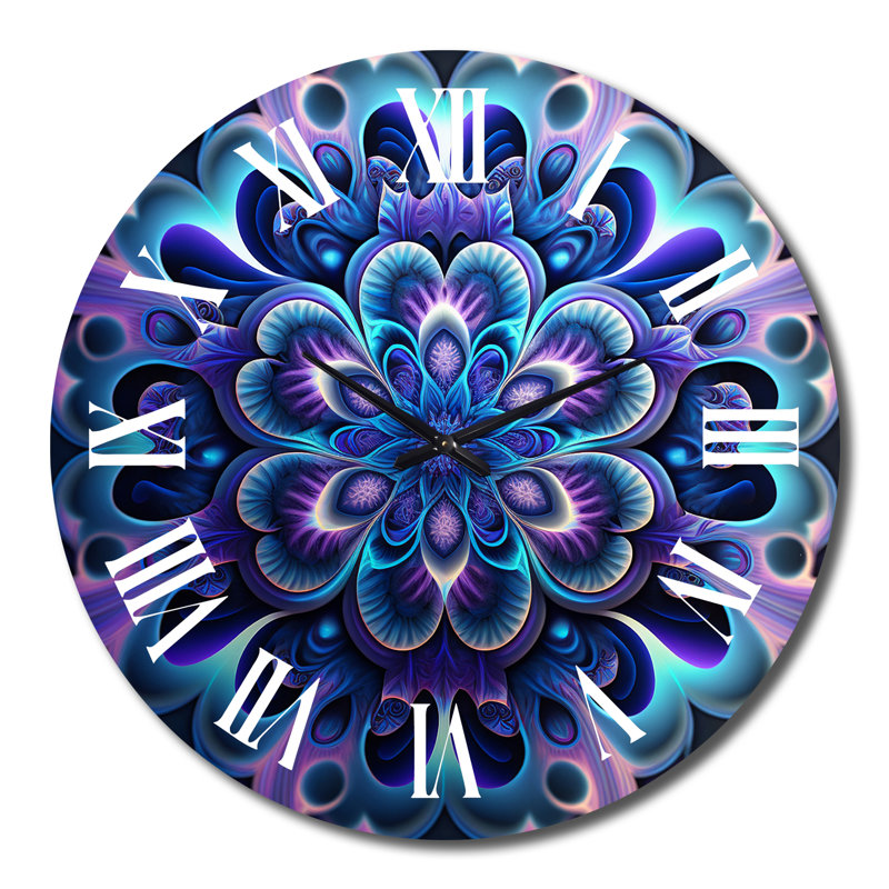 Dillwyn - Boho Mandala Wall Clock, Très grand