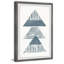 Stacked Triangles by Marmont Hill - Single Picture Frame Painting-41281825