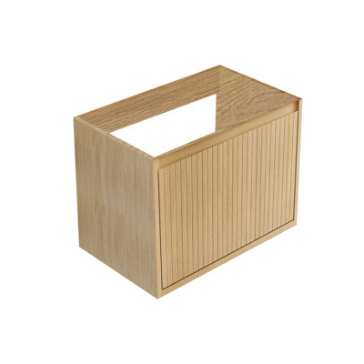 Armoire de meuble-lavabo 30 po (lavabo en céramique non inclus) finition chêne