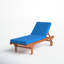 Alvah Outdoor Adjustable Garden Lounger with Cushion-965163522-965163643