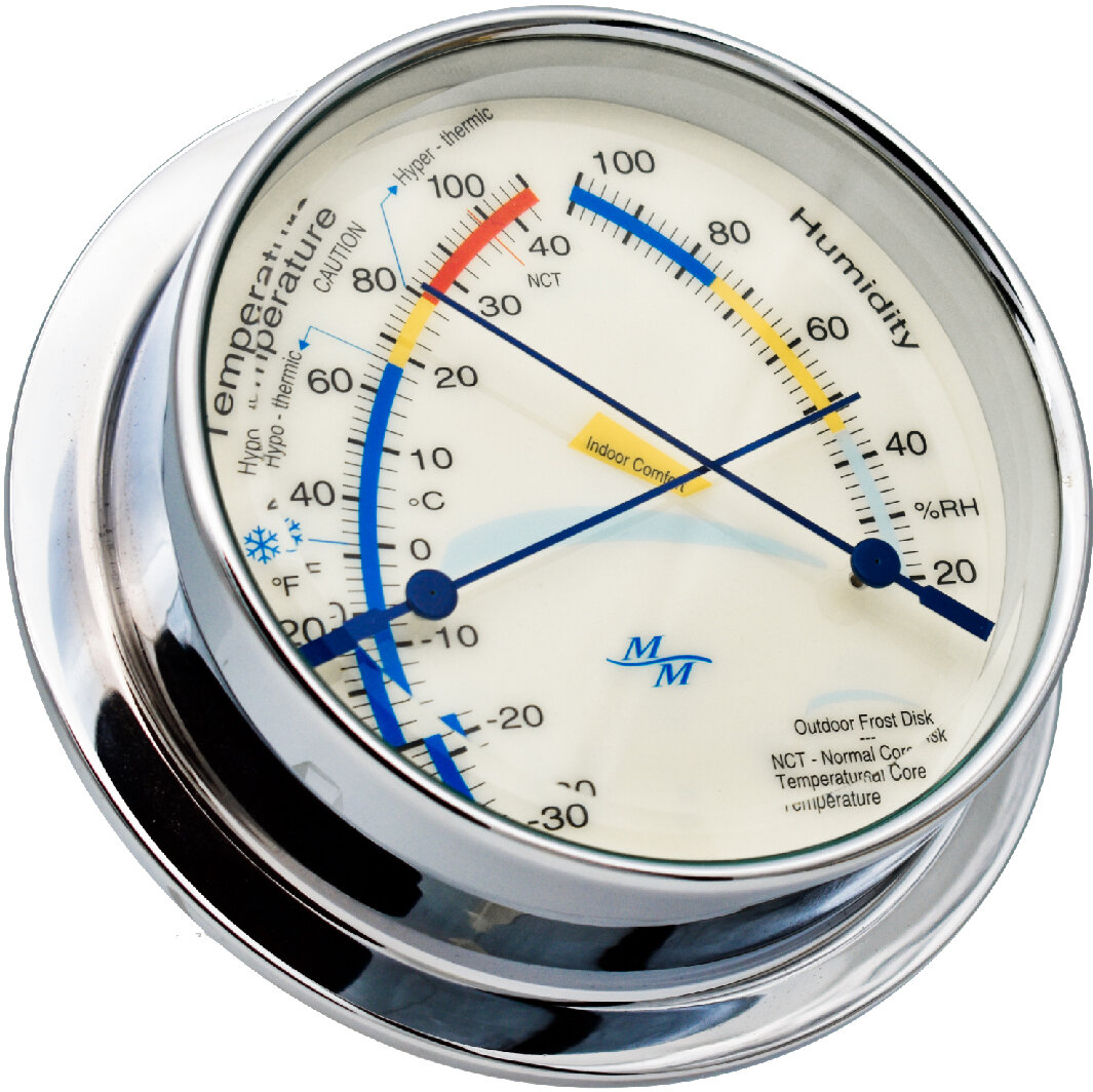 Master-Mariner 5.75'' Wireless Outdoor Thermometer