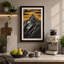 Mountain Peak Rustic - Wrapped Canvas-458156918-458156810