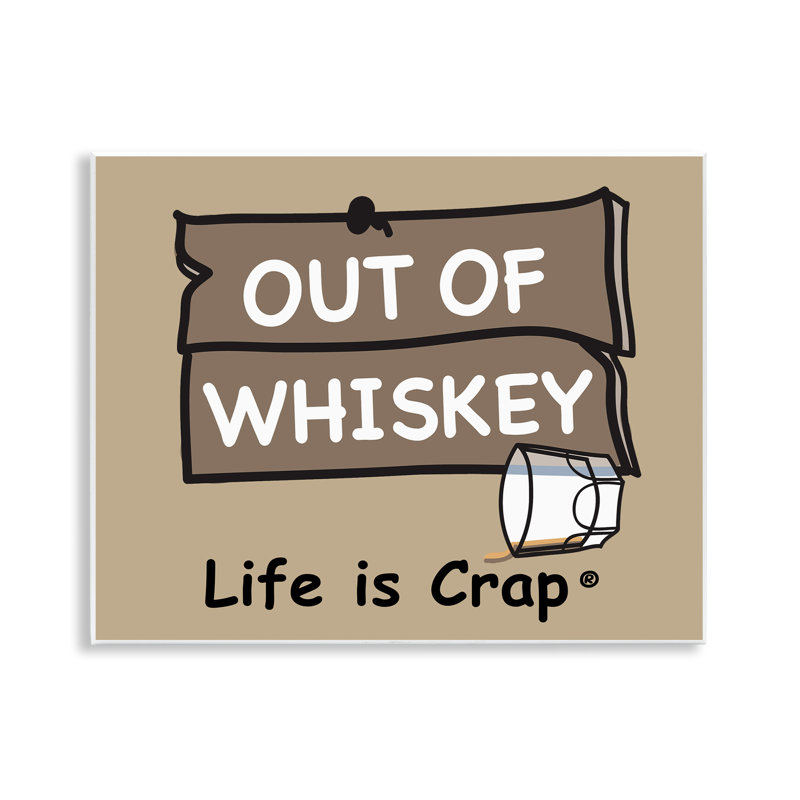 Art mural Out Of Whiskey par LIC