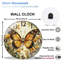 Horloge murale Butterfly