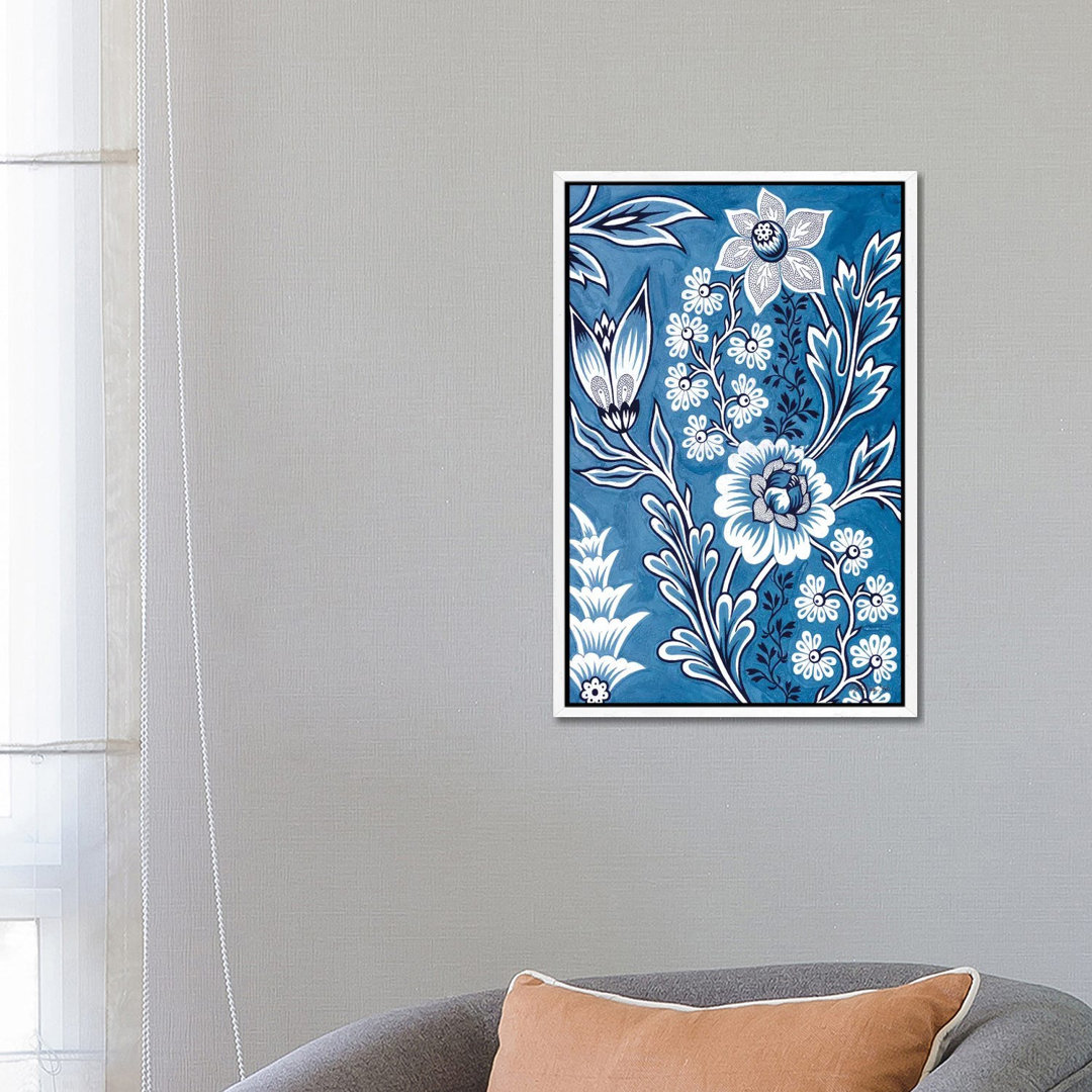 Floral Tapestry Study by Stellar Design Studio - Galerie-verpackte Leinwand Giclée auf Leinwand