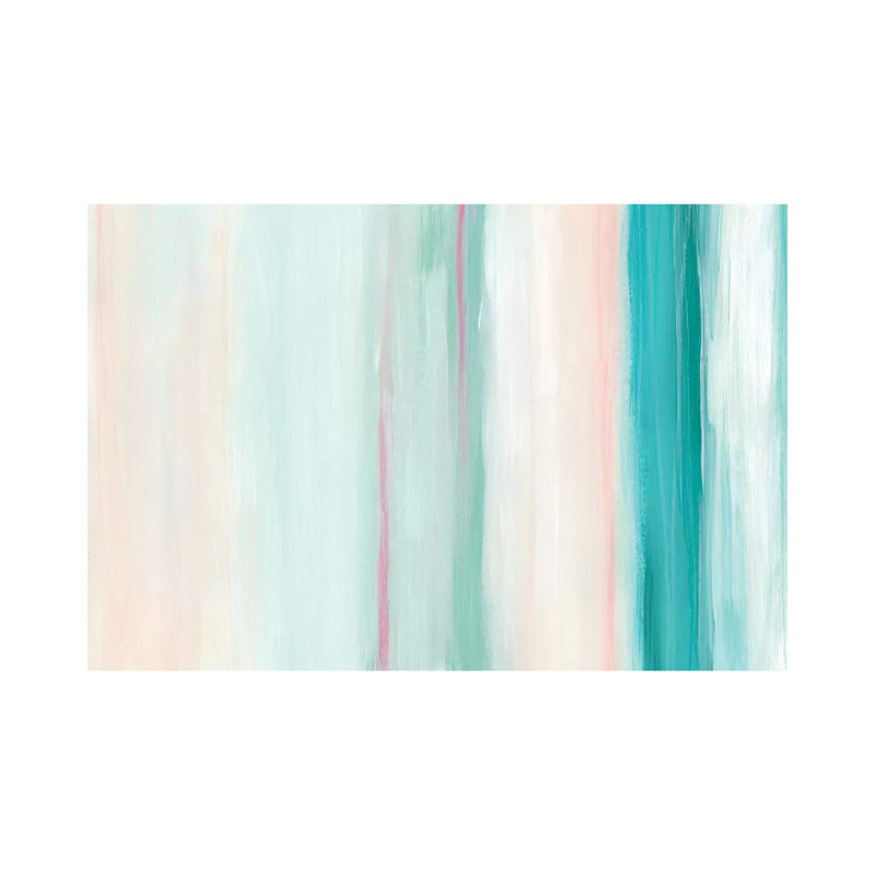 Seafoam Spectrum II by June Erica Vess - Wrapped Canvas Painting, 20.32 cm H x 30.48 cm W
