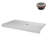 Streamline 60 in. x 36 in. Alcove Acrylic Shower Base in Matte White with Center Drain, Drain Included-118934370