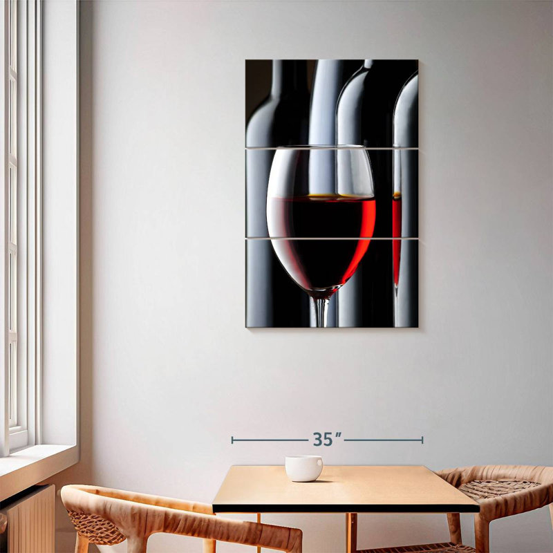 Yarlin Cabernet Red Wine, 57" H x 36" W