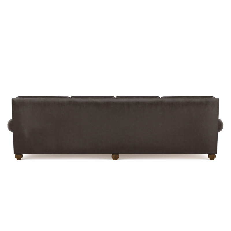 Leroy Sofa, 36" H x 120" W x 49" D, Pumice Velvet 