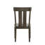 Chaise d'appoint en bois (ensemble de 2)