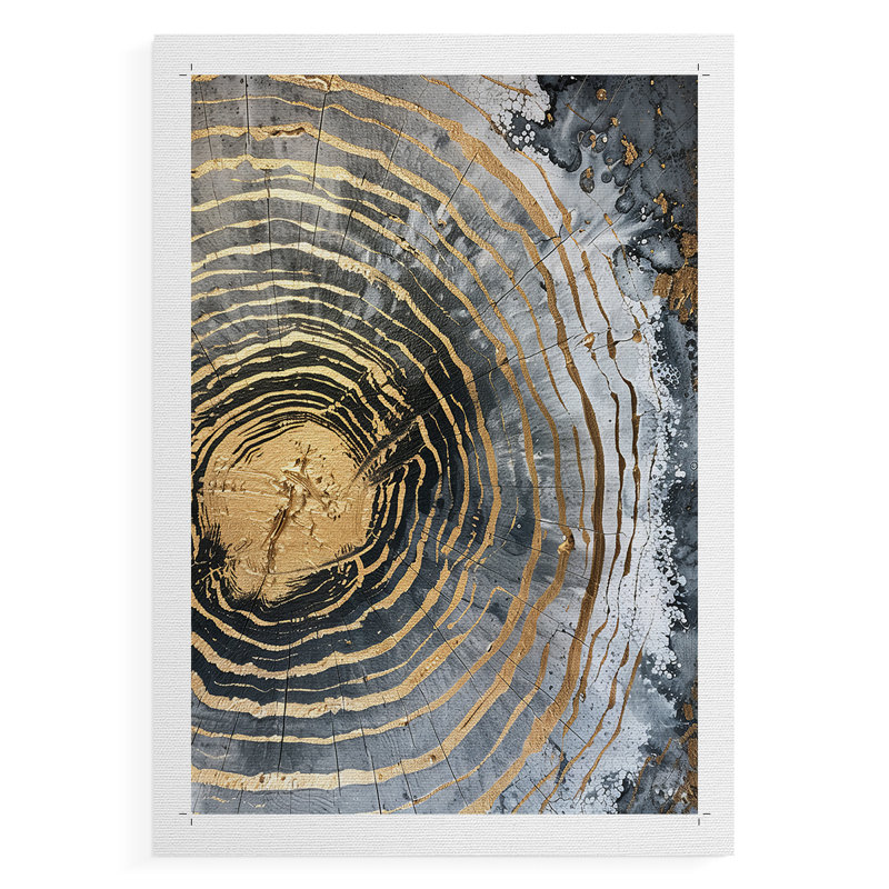 Série ABSTRACT CCxxxxi - Impression sur toile seulement - non encadrée, H 18 po x l 12 po
