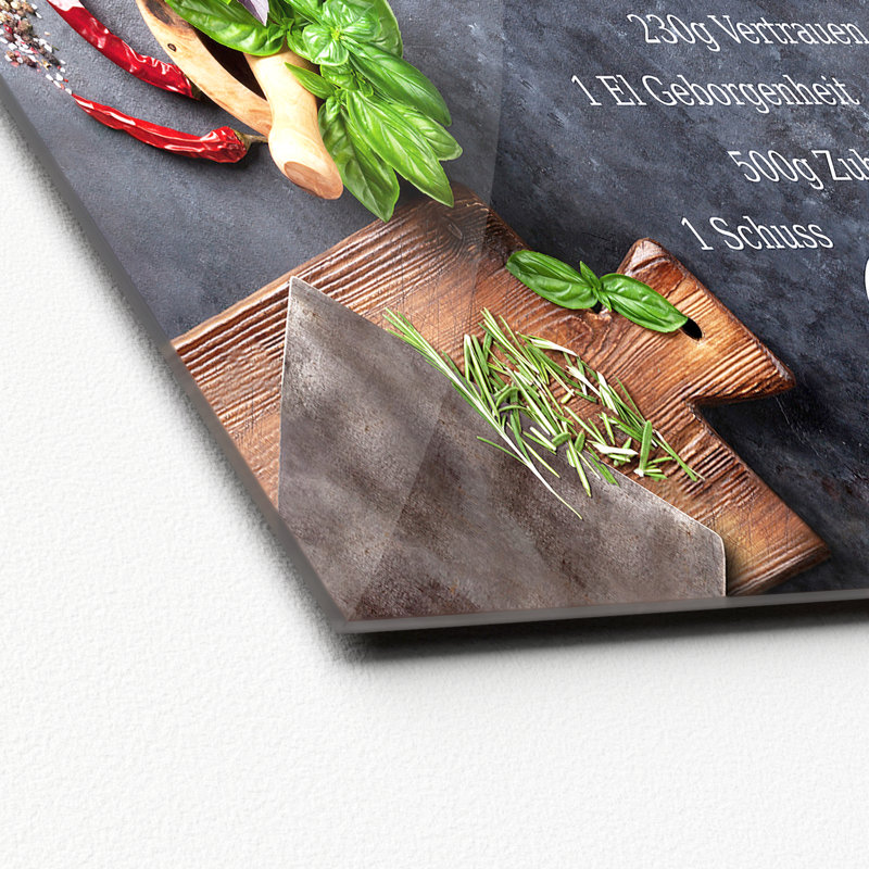 Cooking Creation III - Print on Glass, 80cm H x 80cm W