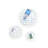 Blue Memory Board Wall Decor 3 - Piece , Circle Shape, Solid Wood Frame, Ideal For Living Room Display Ideas Of Pieces, Modern Style Upgrade
