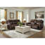 Causeuse inclinable électrique avec console Barrymore