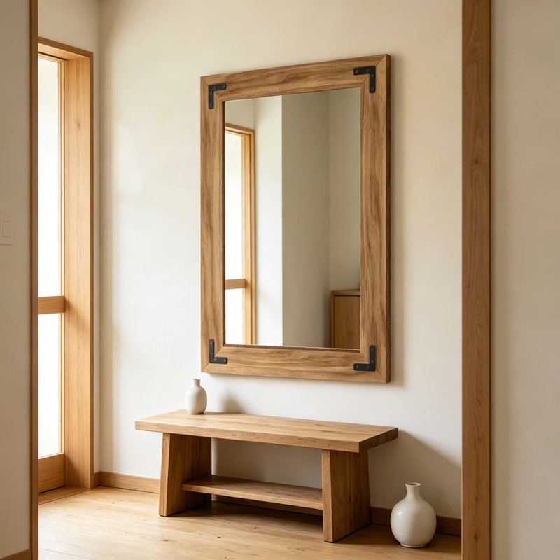 Miroir de salle de bain Farmhouse