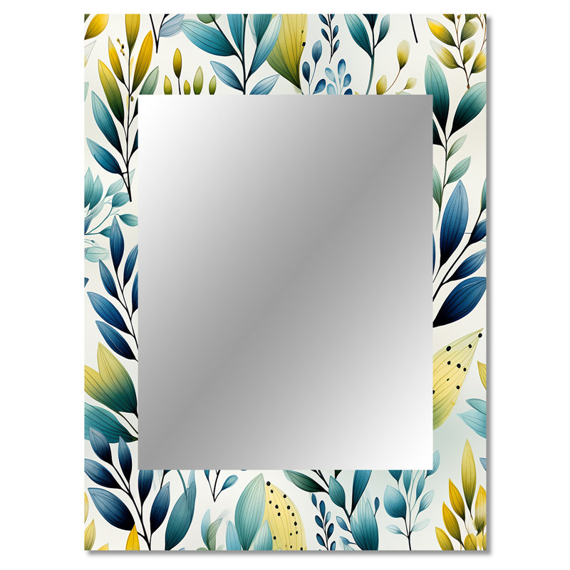 Ardent - Modern Wall Mirror, 40 po x 30 po