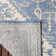Glass Looped Cream/Blue Indoor/Outdoor Rug