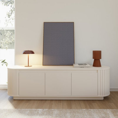 Chanceton 212cm TV Cabinet with Three Cupboards