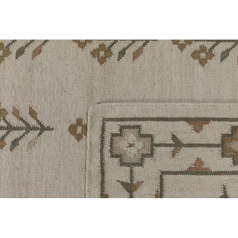 Tapis d'intérieur en laine Heidi, 3 pi x 5 pi, Ivoire ivoire