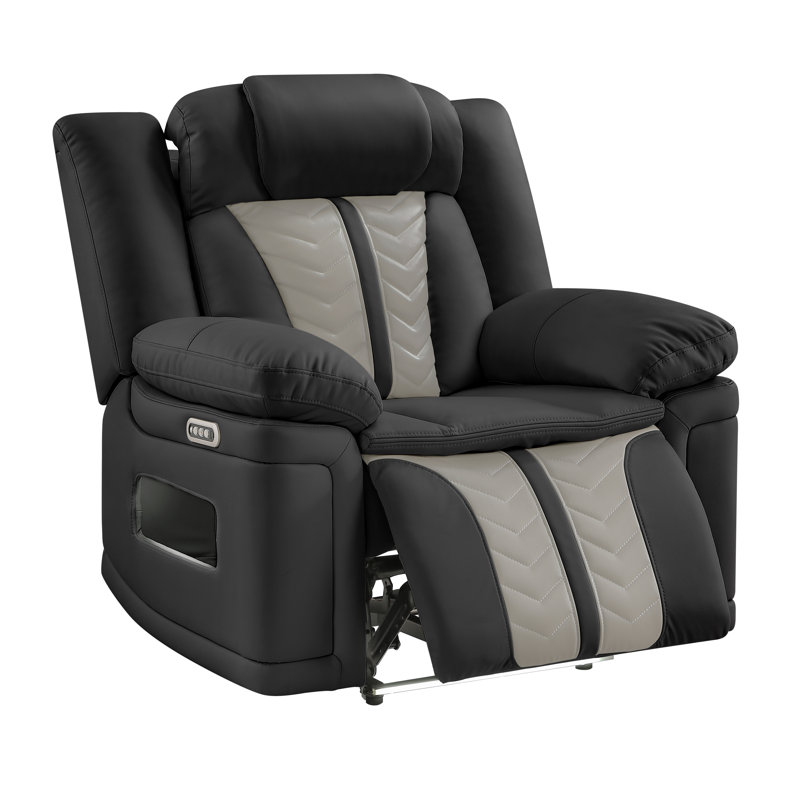 Fuhrman Chair In Black And Gray, Black/Gray