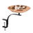 Dogwood Birdbath with Rail Mount Bracket