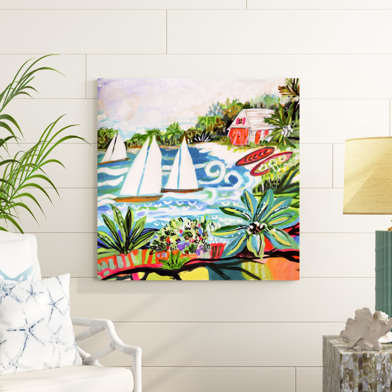 Cottage par The Bay II, H 36 po x l 36 po, Toile tendue, Sans cadre