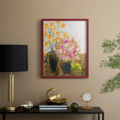 Not So Still Life Framed Print - Solid Wood