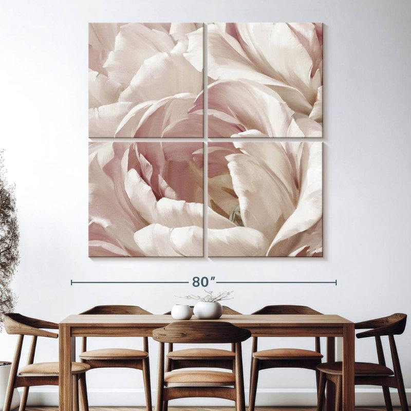 Harnek intime rosé II, H 74 po x l 74 po