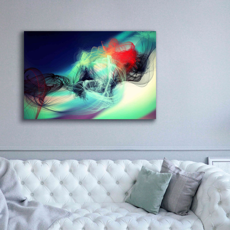 «Color In The Lines 23» par Irena Orlov, estampe numérique sur toile, 26 po x 18 po, H 40 po x l 60 po x P 1,5 po