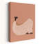 «Quiet Woman», impression murale minimaliste moderne abstraite-174870993