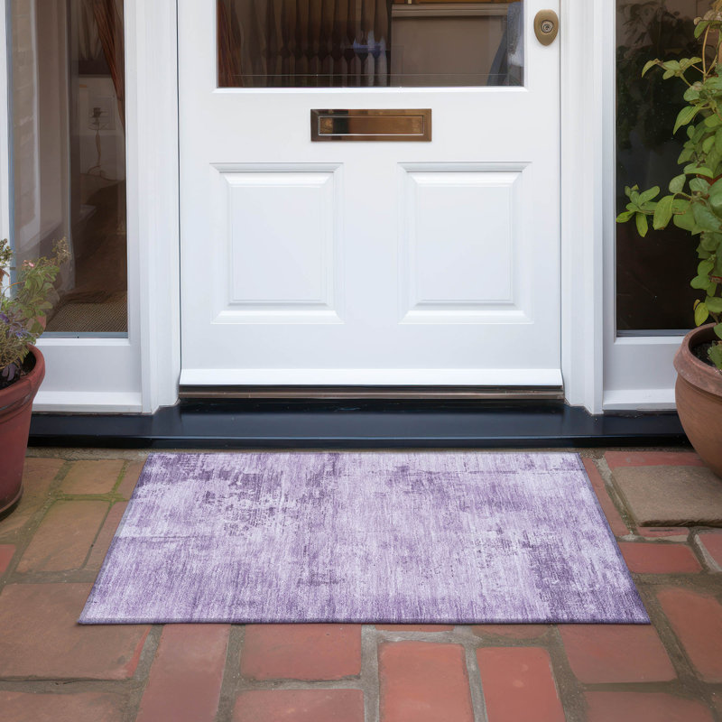  Machine Washable Indoor/Outdoor Chayden ACN1062 Rug, Rectangle 1'8" x 2'6"