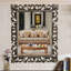 Infinity Rectangle Resin Beveled Wall Mirror