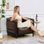 Fauteuil en similicuir-1016961170