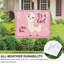 It's a Girl Baby Alpaca Yard Sign