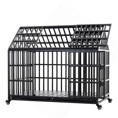 Cage pour chien de 55 po avec cage pour chien de 55 po