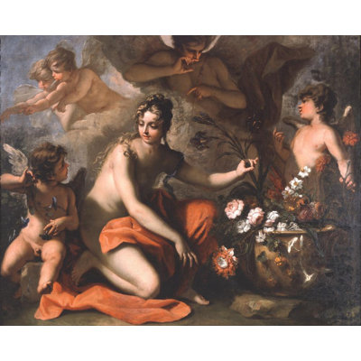 "Flora" par Sebastiano Ricci - Art sur toile tendue avec châssis