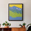 «Bright Glacial Lake I», toile encadrée de qualité supérieure - prête à être accrochée-105823366-105823367