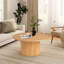 Pedestal Wood Round Coffee Table-317137600-317137606