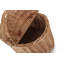 Wicker Oval Lidded Picnic Hamper Basket