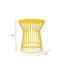 Pennard Round Metal Outdoor Side Table - 55.62 cm W 51 cm D-2074647